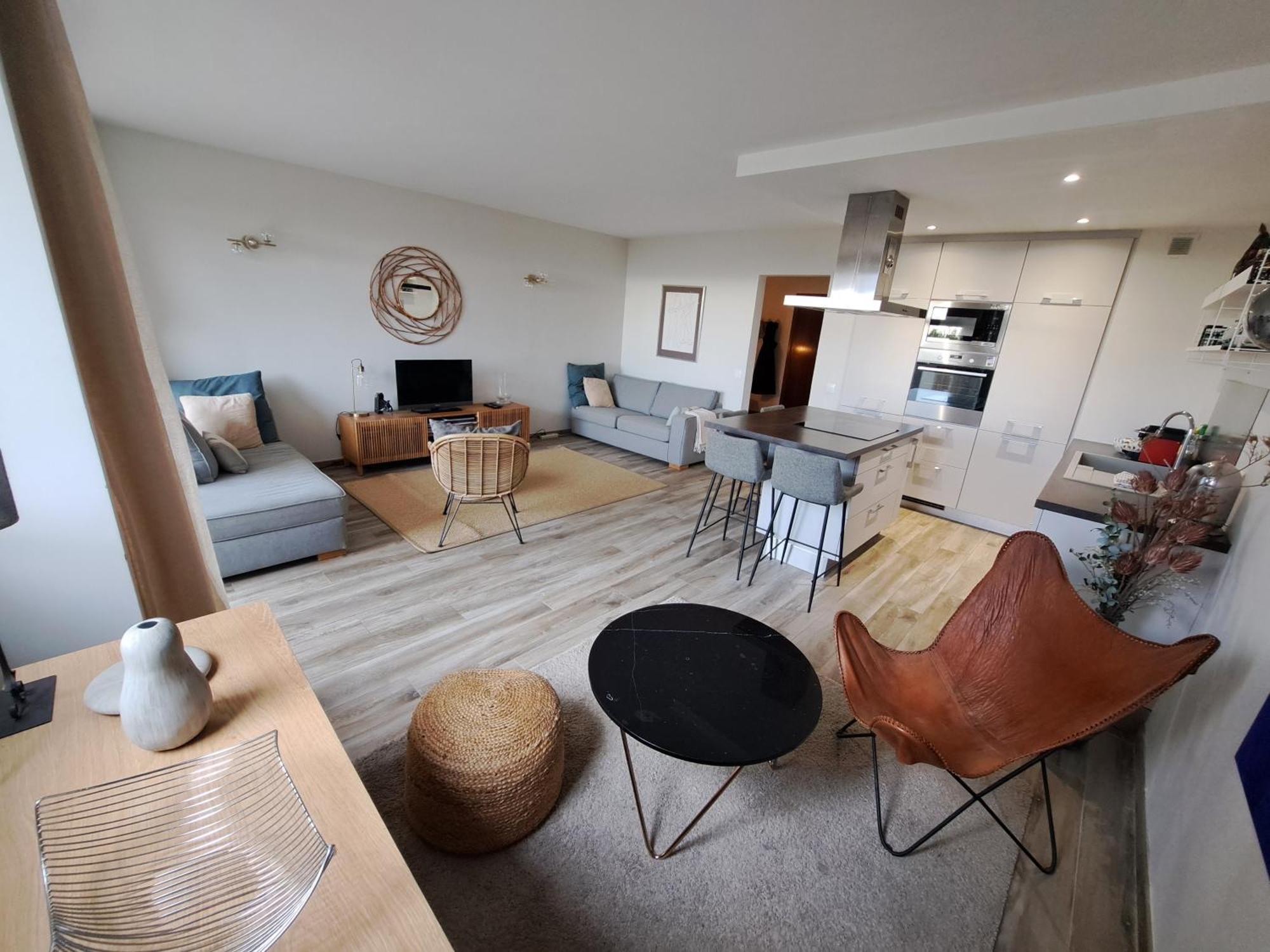 Superbe Appartement Piscine, Tennis, Vue Mer Et Decore Avec Gout Cassis Bagian luar foto